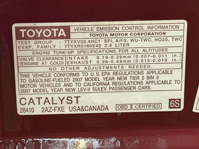 2007 Toyota Camry Hybrid 4dr Sedan - 22965144 - 33