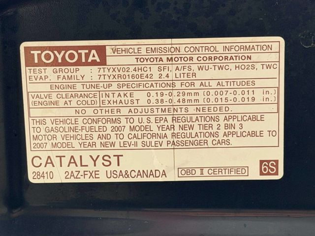 2007 Toyota Camry Hybrid 4dr Sedan - 23026741 - 12