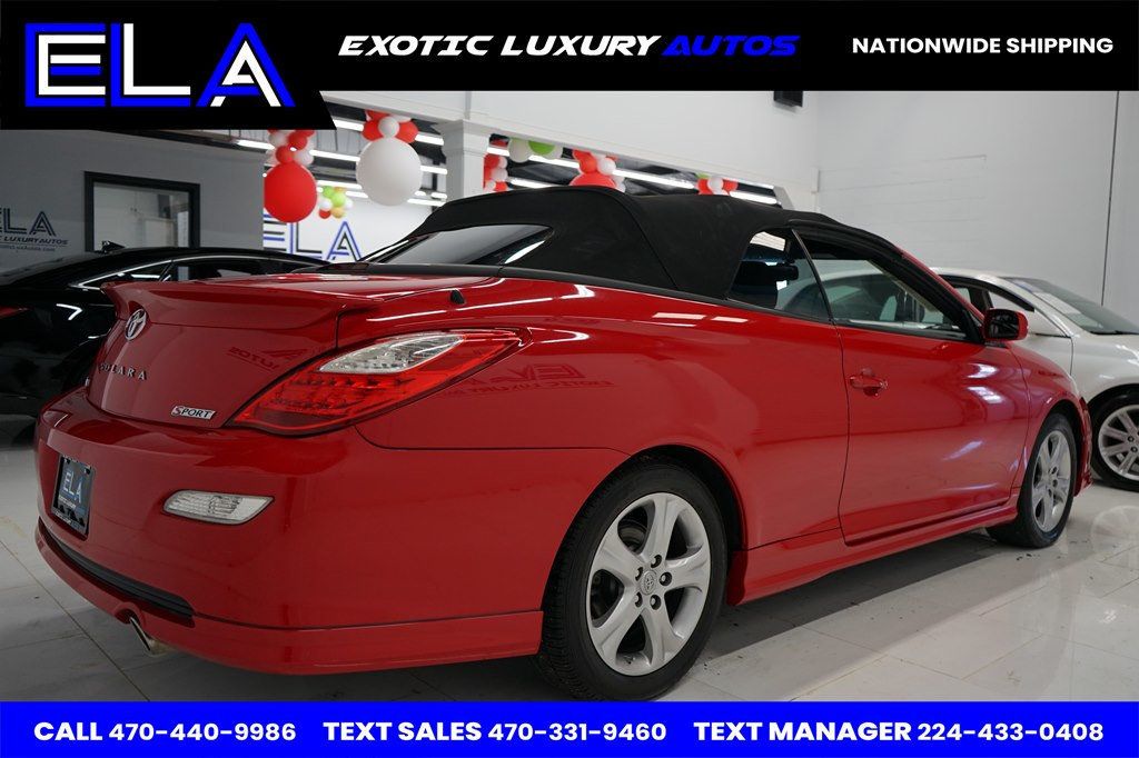 2007 Toyota Camry Solara RED SPORT PACKAGE! FACTORY BODY KIT! V6 ENGINE 3.3L WOW - 22724122 - 9