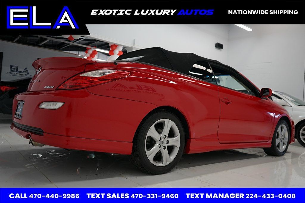 2007 Toyota Camry Solara RED SPORT PACKAGE! FACTORY BODY KIT! V6 ENGINE 3.3L WOW - 22724122 - 11