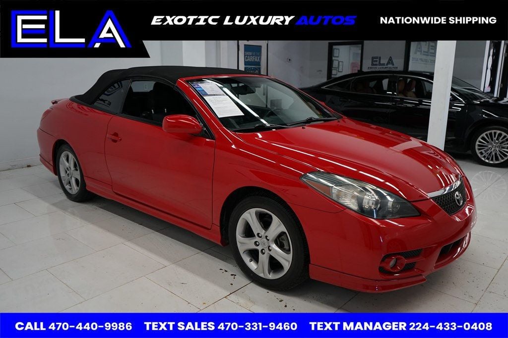 2007 Toyota Camry Solara RED SPORT PACKAGE! FACTORY BODY KIT! V6 ENGINE 3.3L WOW - 22724122 - 13