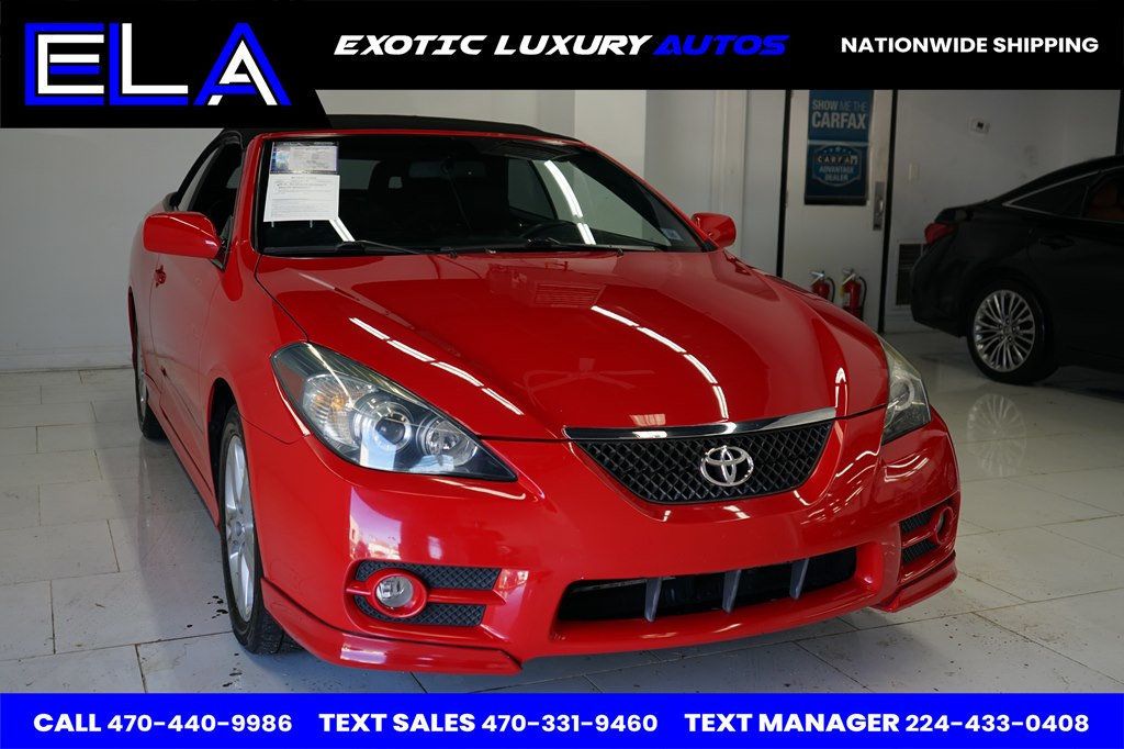 2007 Toyota Camry Solara RED SPORT PACKAGE! FACTORY BODY KIT! V6 ENGINE 3.3L WOW - 22724122 - 16