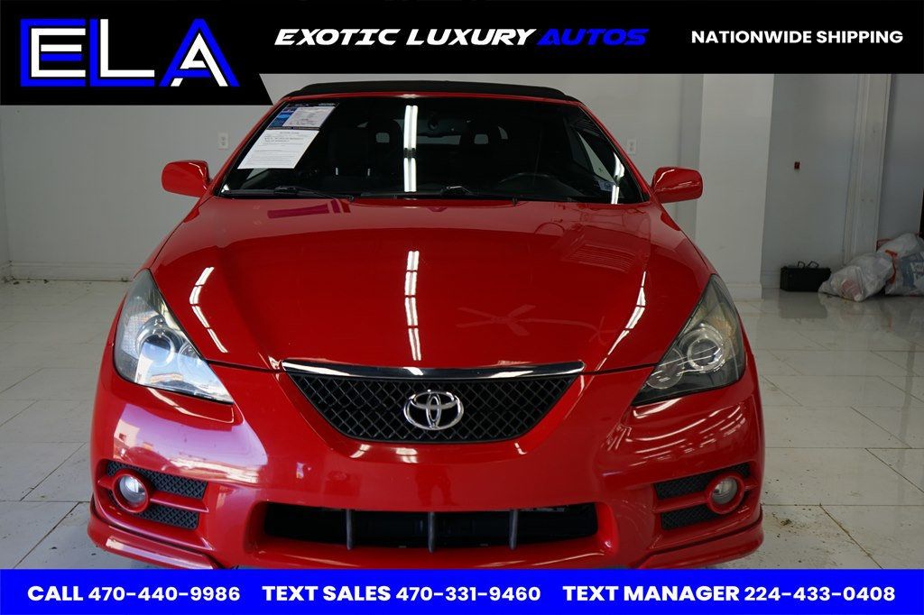 2007 Toyota Camry Solara RED SPORT PACKAGE! FACTORY BODY KIT! V6 ENGINE 3.3L WOW - 22724122 - 17