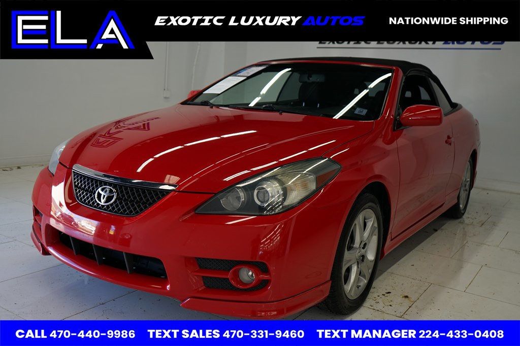 2007 Toyota Camry Solara RED SPORT PACKAGE! FACTORY BODY KIT! V6 ENGINE 3.3L WOW - 22724122 - 18