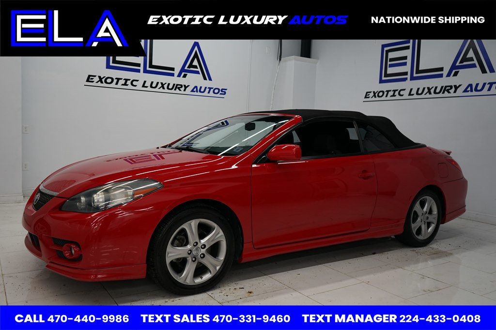 2007 Toyota Camry Solara RED SPORT PACKAGE! FACTORY BODY KIT! V6 ENGINE 3.3L WOW - 22724122 - 1