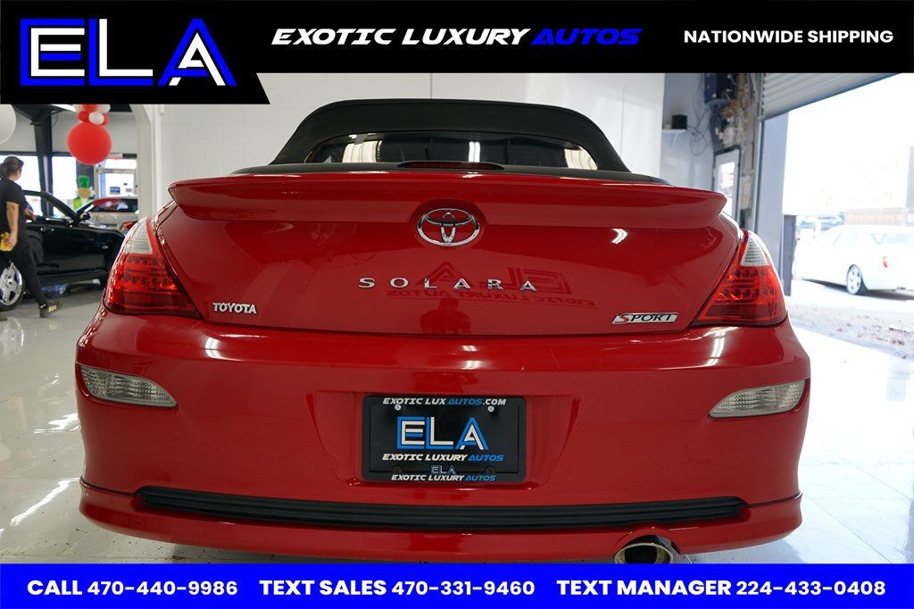 2007 Toyota Camry Solara RED SPORT PACKAGE! FACTORY BODY KIT! V6 ENGINE 3.3L WOW - 22724122 - 19