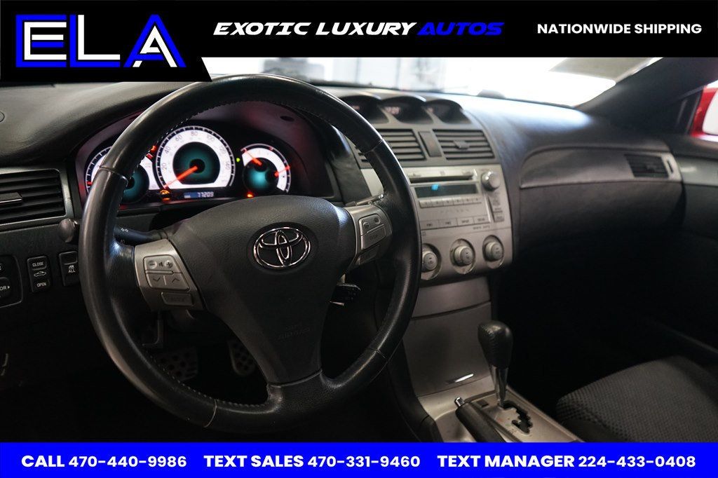 2007 Toyota Camry Solara RED SPORT PACKAGE! FACTORY BODY KIT! V6 ENGINE 3.3L WOW - 22724122 - 23