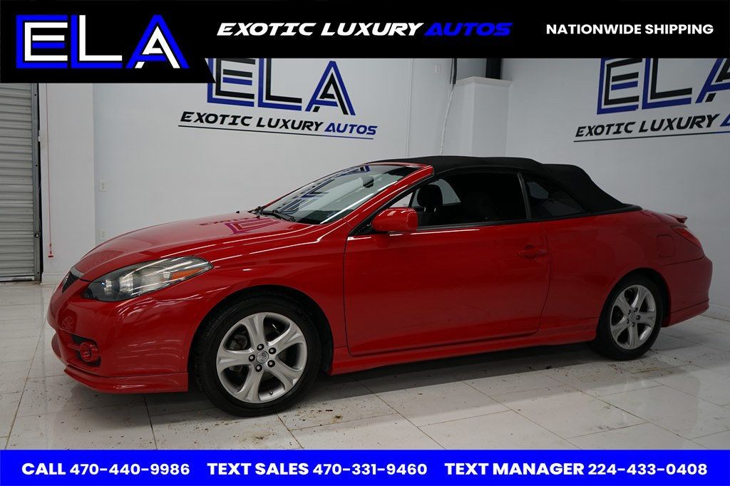 2007 Toyota Camry Solara RED SPORT PACKAGE! FACTORY BODY KIT! V6 ENGINE 3.3L WOW - 22724122 - 2