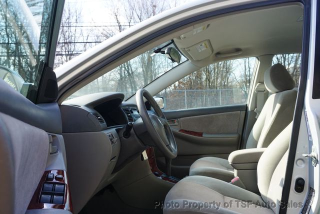 2007 Toyota Corolla 4dr Sedan Automatic LE 1-OWNER CLEAN CARFAX ETREMELY LOW MILES  - 22975374 - 9