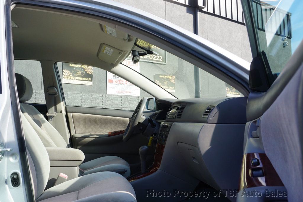 2007 Toyota Corolla 4dr Sedan Automatic LE 1-OWNER CLEAN CARFAX ETREMELY LOW MILES  - 22975374 - 10