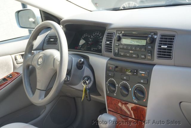 2007 Toyota Corolla 4dr Sedan Automatic LE 1-OWNER CLEAN CARFAX ETREMELY LOW MILES  - 22975374 - 19