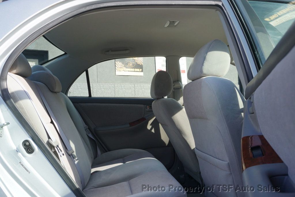 2007 Toyota Corolla 4dr Sedan Automatic LE 1-OWNER CLEAN CARFAX EXTREMELY LOW MILES  - 22975374 - 14