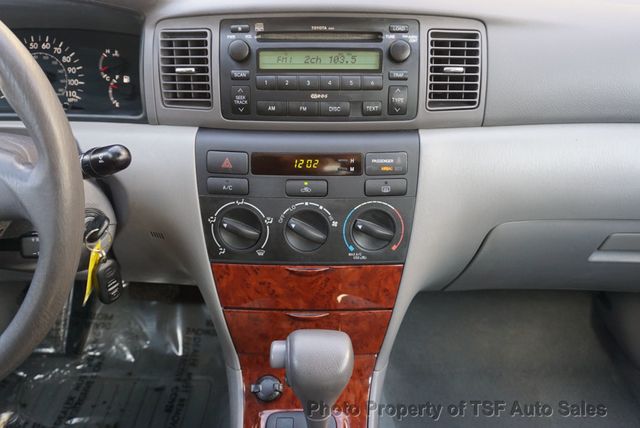2007 Toyota Corolla 4dr Sedan Automatic LE 1-OWNER CLEAN CARFAX EXTREMELY LOW MILES  - 22975374 - 20