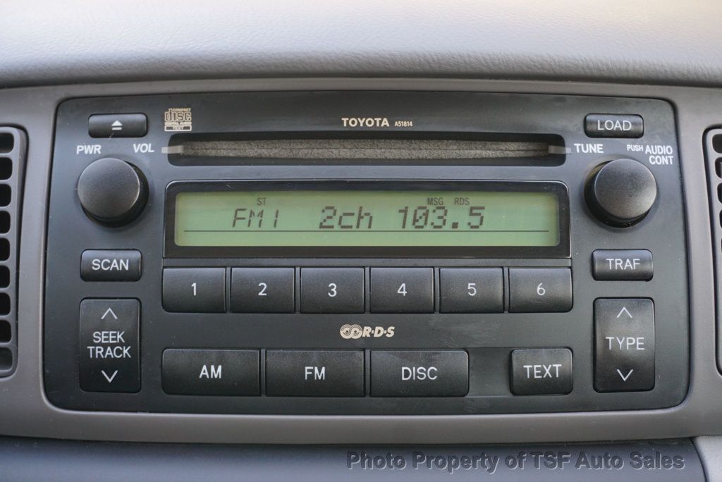 2007 Toyota Corolla 4dr Sedan Automatic LE 1-OWNER CLEAN CARFAX EXTREMELY LOW MILES  - 22975374 - 21