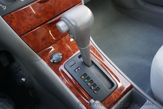 2007 Toyota Corolla 4dr Sedan Automatic LE 1-OWNER CLEAN CARFAX EXTREMELY LOW MILES  - 22975374 - 24