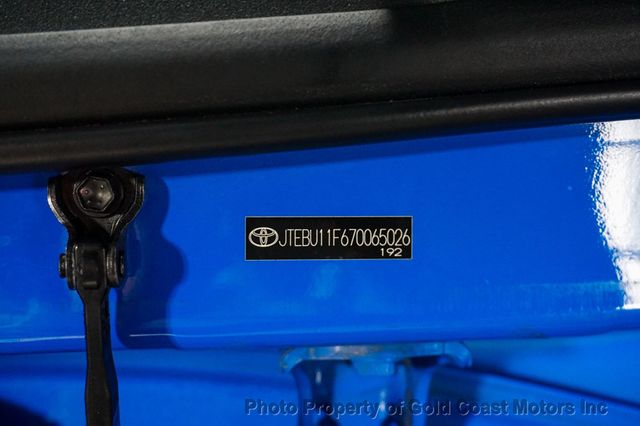 2007 Toyota FJ Cruiser *Upgrade Pkg #1* *Convenience Pkg* *Rear Diff Lock* - 22377921 - 81