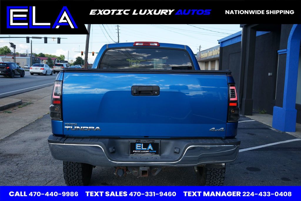 2007 Toyota Tundra 4X4 CREWMAX! FULL BED! 5.7L! SR5! REAR CAMERA! LIFTED! - 22516158 - 7