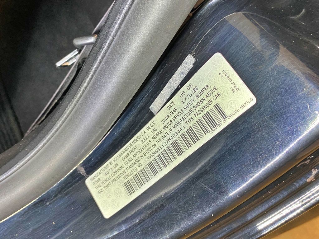 2007 Volkswagen New Beetle Convertible 2dr Automatic PZEV - 23018455 - 62