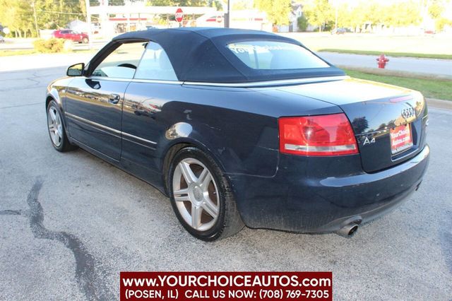 2008 Audi A4 2dr Cabriolet Automatic 2.0T quattro - 22620234 - 4