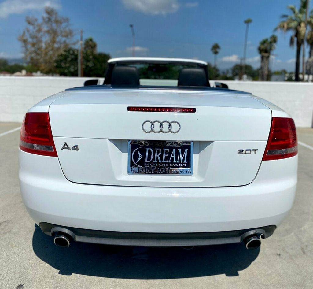 2008 Audi A4 2dr Cabriolet CVT 2.0T FrontTrak - 21159979 - 4