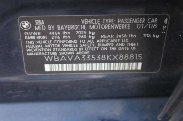 2008 BMW 3 Series 328i - 22973498 - 11