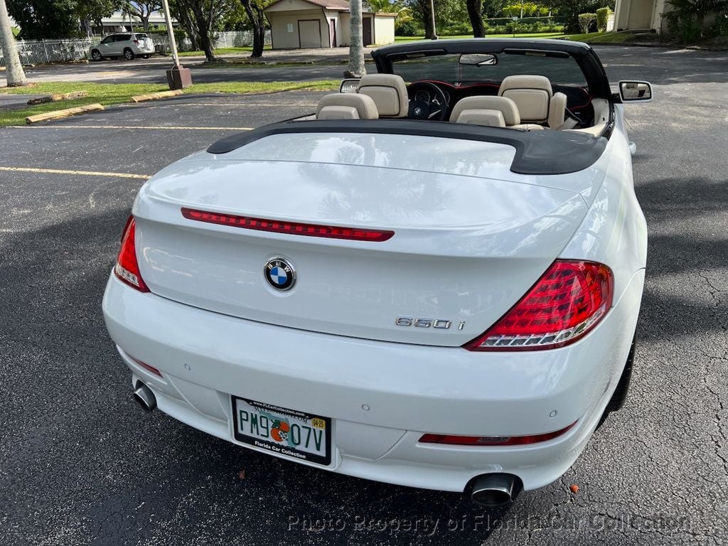 2008 BMW 6 Series 650i Convertible Sport Premium - 22615860 - 17