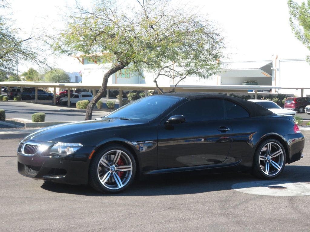 2008 BMW 6 Series BMW CONVERTIBLE M6 EXTRA CLEAN BLACK LOW MILES BADBOY  - 22975947 | Video 1
