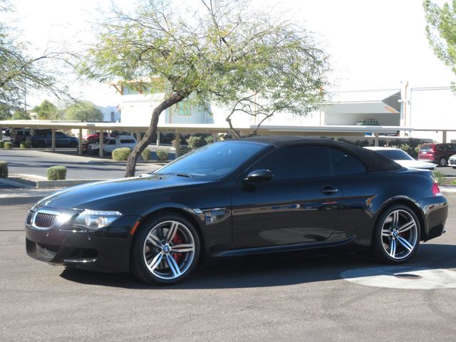2008 BMW 6 Series BMW CONVERTIBLE M6 EXTRA CLEAN BLACK LOW MILES BADBOY  - 22975947 - 0