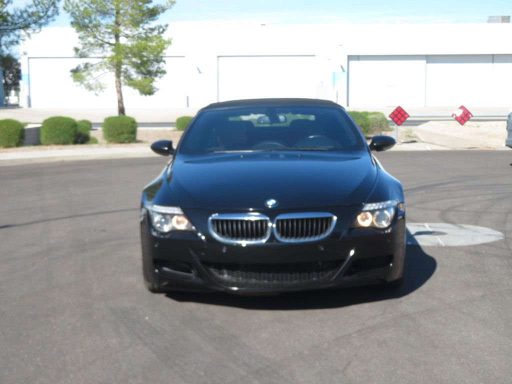 2008 BMW 6 Series BMW CONVERTIBLE M6 EXTRA CLEAN BLACK LOW MILES BADBOY  - 22975947 - 10