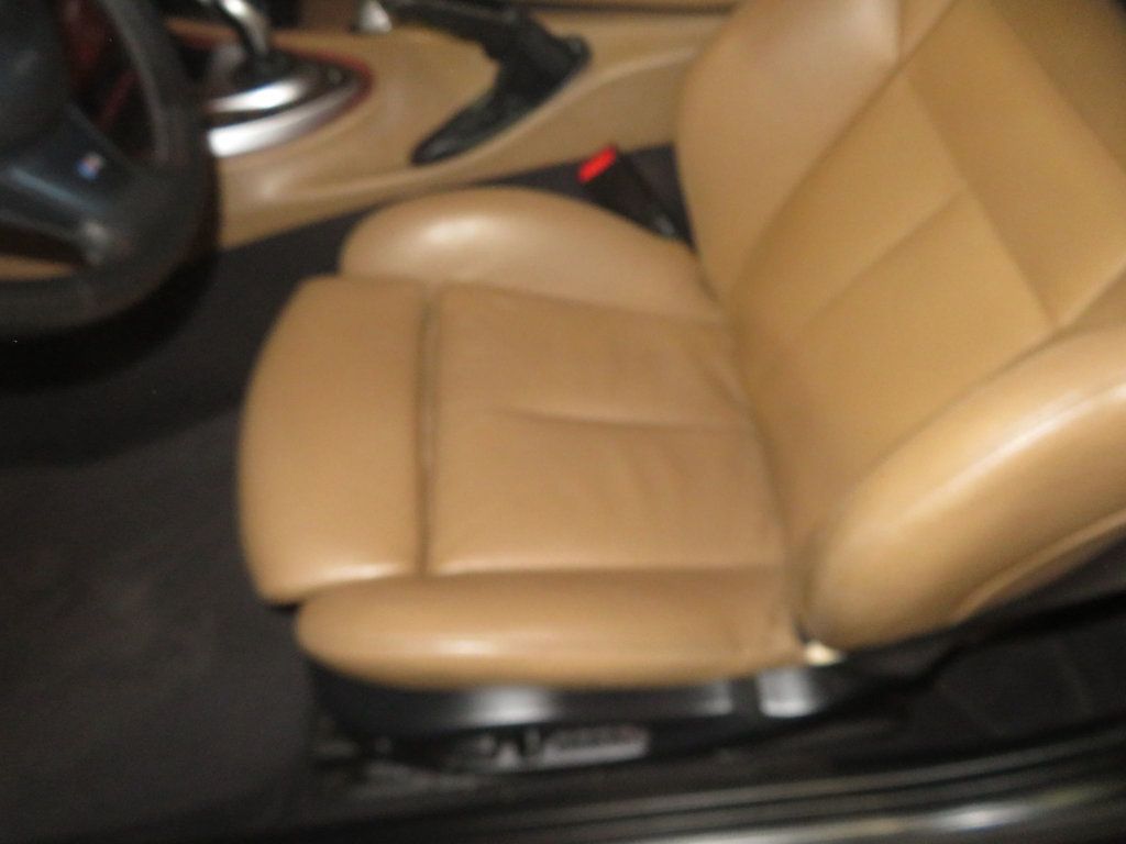 2008 BMW 6 Series BMW CONVERTIBLE M6 EXTRA CLEAN BLACK LOW MILES BADBOY  - 22975947 - 17