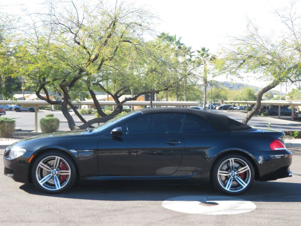 2008 BMW 6 Series BMW CONVERTIBLE M6 EXTRA CLEAN BLACK LOW MILES BADBOY  - 22975947 - 1