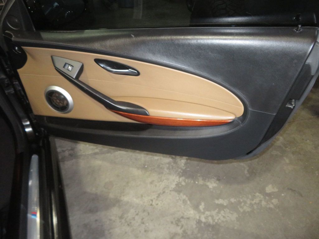 2008 BMW 6 Series BMW CONVERTIBLE M6 EXTRA CLEAN BLACK LOW MILES BADBOY  - 22975947 - 21