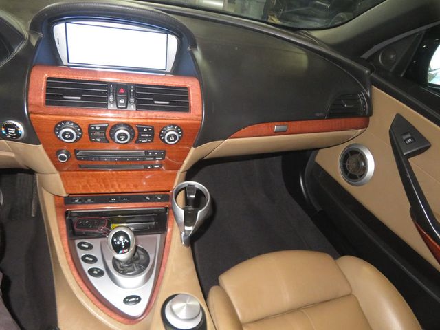 2008 BMW 6 Series BMW CONVERTIBLE M6 EXTRA CLEAN BLACK LOW MILES BADBOY  - 22975947 - 28