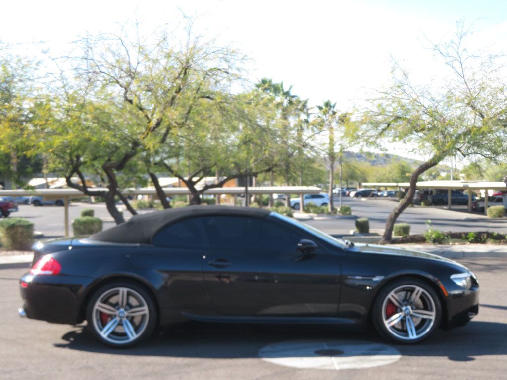 2008 BMW 6 Series BMW CONVERTIBLE M6 EXTRA CLEAN BLACK LOW MILES BADBOY  - 22975947 - 2