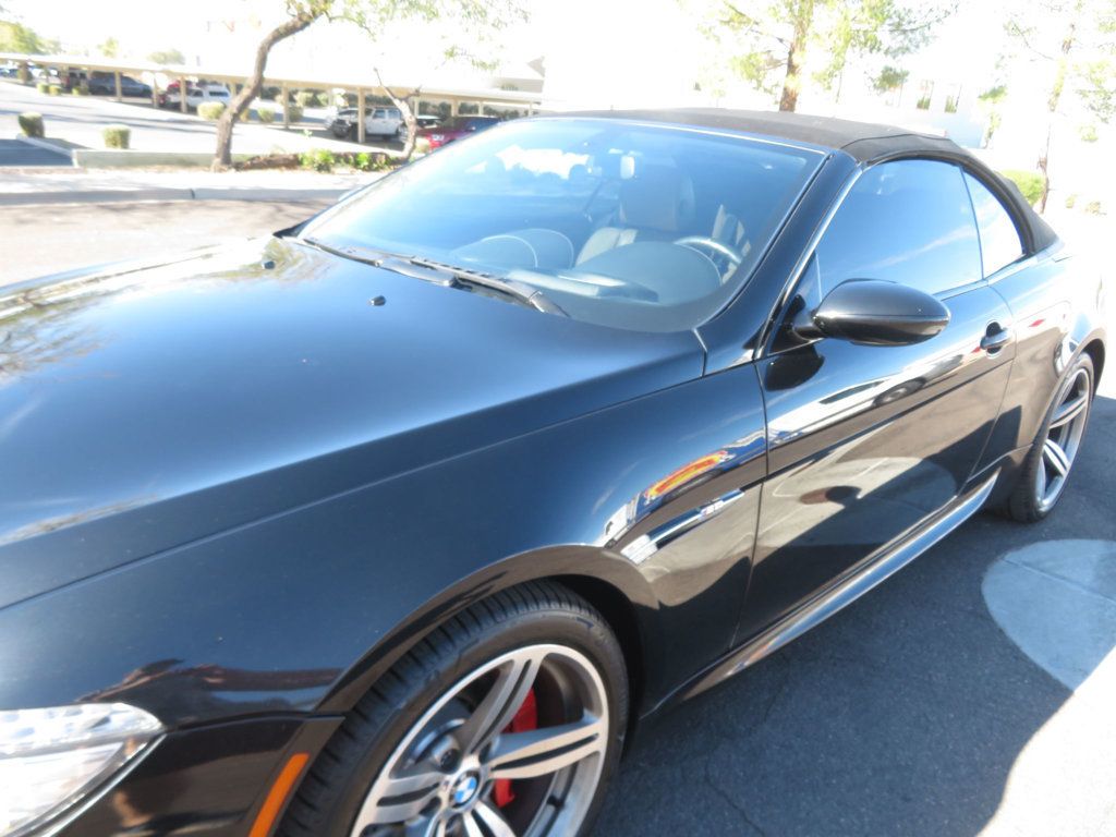 2008 BMW 6 Series BMW CONVERTIBLE M6 EXTRA CLEAN BLACK LOW MILES BADBOY  - 22975947 - 7