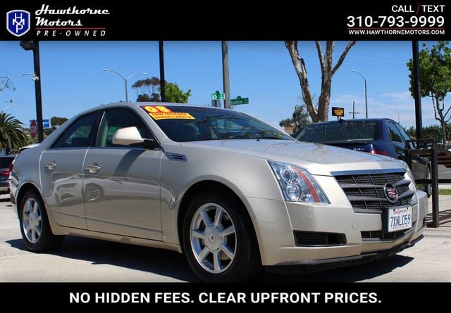 2008 Cadillac CTS 4dr Sedan RWD w/1SA - 23000726 - 0