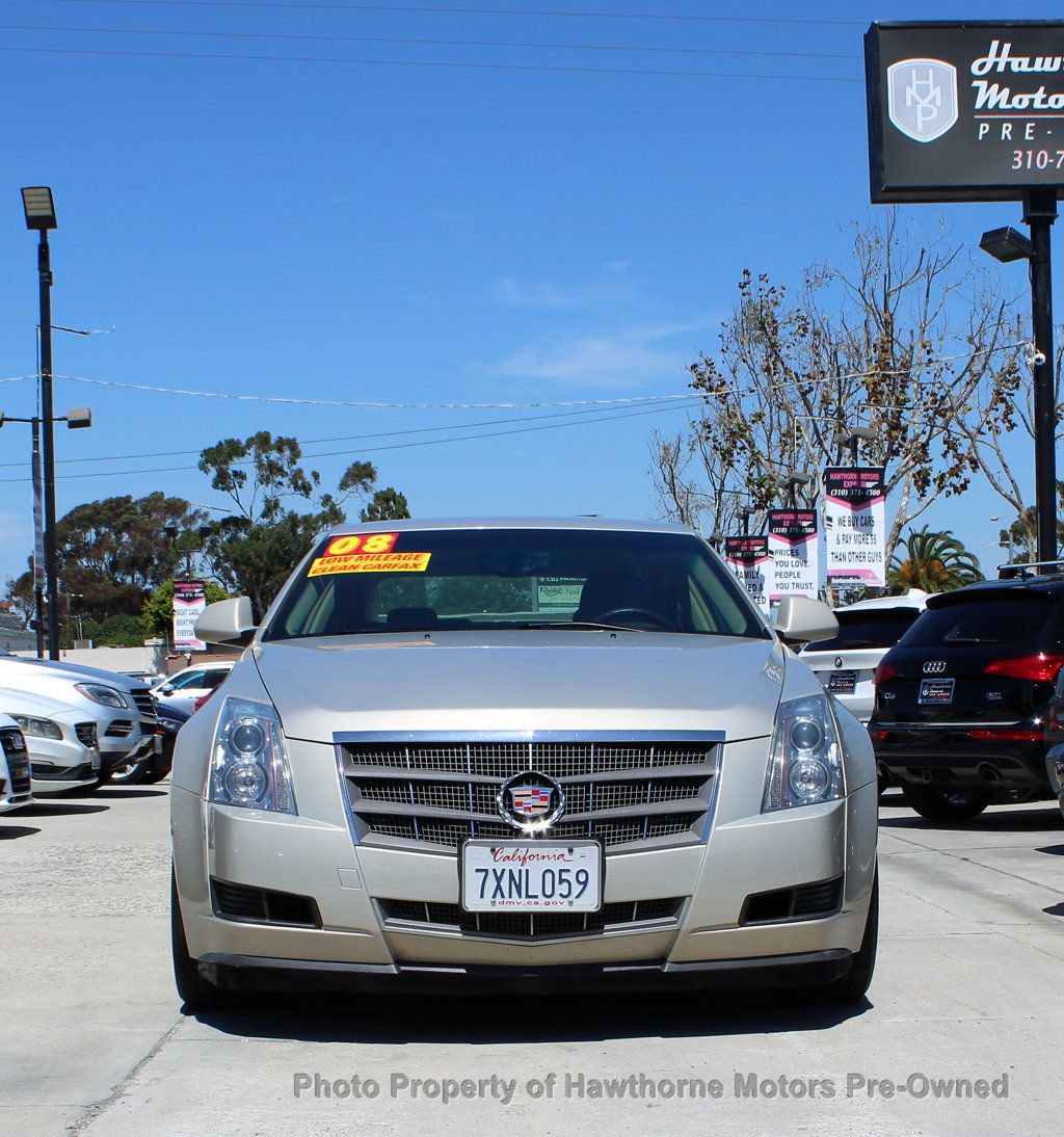 2008 Cadillac CTS 4dr Sedan RWD w/1SA - 23000726 - 2