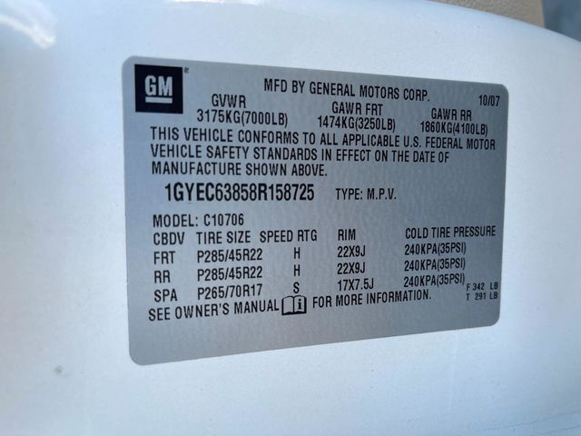 2008 Cadillac Escalade AWD 4dr - 20665414 - 55