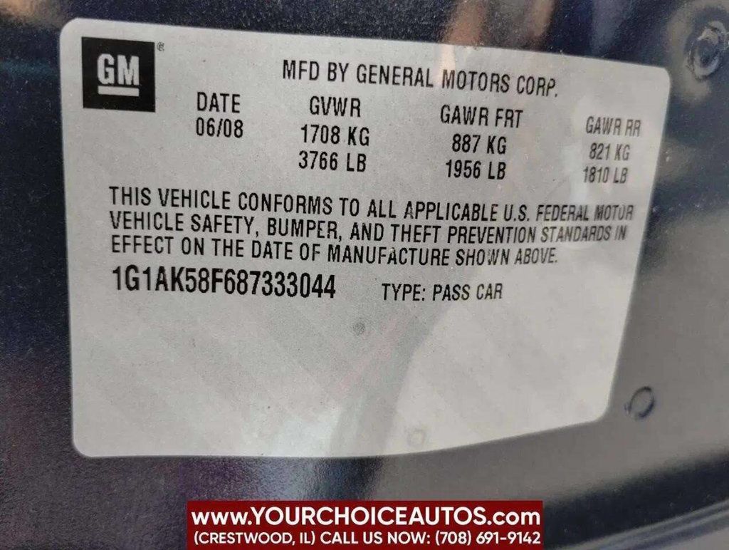 2008 Chevrolet Cobalt 4dr Sedan LS - 22984332 - 24