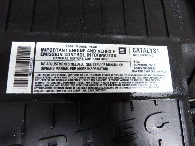 2008 Chevrolet Express Commercial Cutaway 4.8L V8 GAS*3500*SRW*139" WB*"COLLINS" 10 PASSENGER MINI BUS - 22904310 - 44