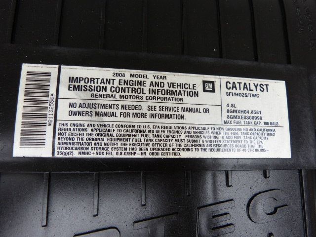 2008 Chevrolet Express Commercial Cutaway 4.8L V8 GAS*3500*SRW*139" WB*"COLLINS" 15 PASSENGER MINI BUS - 22862475 - 47