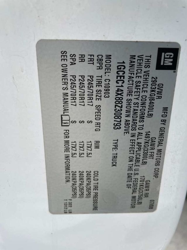 2008 Chevrolet Silverado 1500 Work Truck - 22982495 - 12