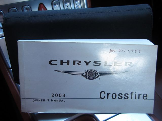 2008 Chrysler Crossfire Limited photo 24