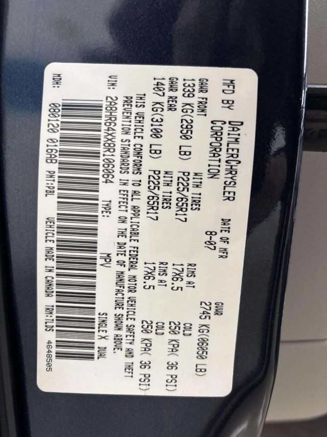 2008 Chrysler Town & Country 4dr Wagon Limited - 23005208 - 35