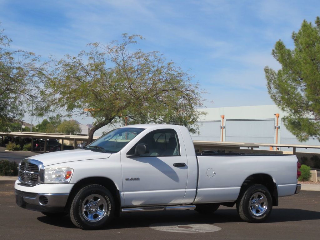 2008 Dodge Ram 1500 HARD TO FIND 2WD WORK TRUCK LONGBED LOW MILES 2 OWNER  - 22695900 - 0