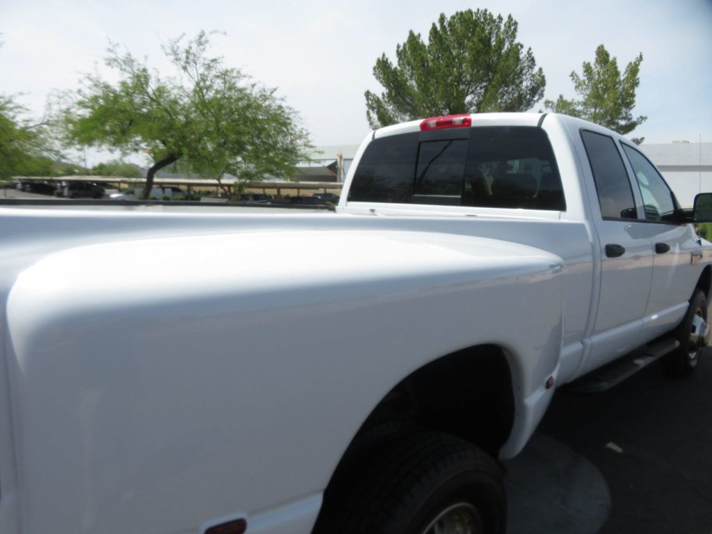 2008 Dodge Ram 3500 4X4 DUALLY 6.7 CUMMINS DIESEL SLT EXTRA CLEAN SOUTHWEST TRUCK  - 23018764 - 9