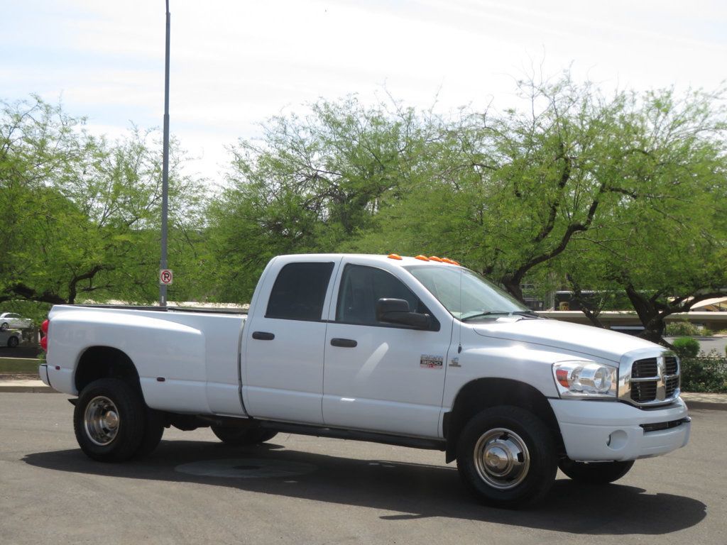 2008 Dodge Ram 3500 4X4 DUALLY 6.7 CUMMINS DIESEL SLT EXTRA CLEAN SOUTHWEST TRUCK  - 23018764 - 3