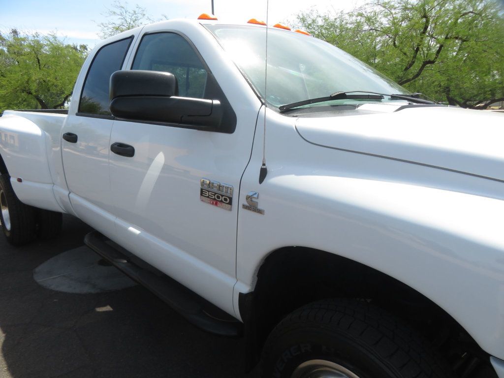 2008 Dodge Ram 3500 4X4 DUALLY 6.7 CUMMINS DIESEL SLT EXTRA CLEAN SOUTHWEST TRUCK  - 23018764 - 8