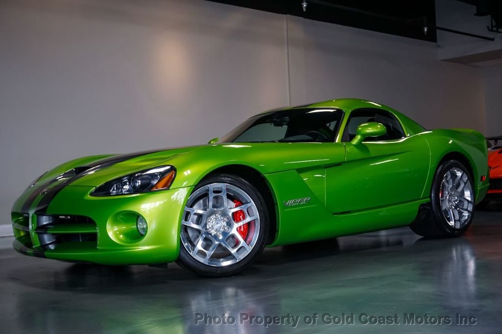 2008 Dodge Viper *Snakeskin Green Pearl* *Graphite Painted Stripes* *1-Owner* - 21559361 - 0