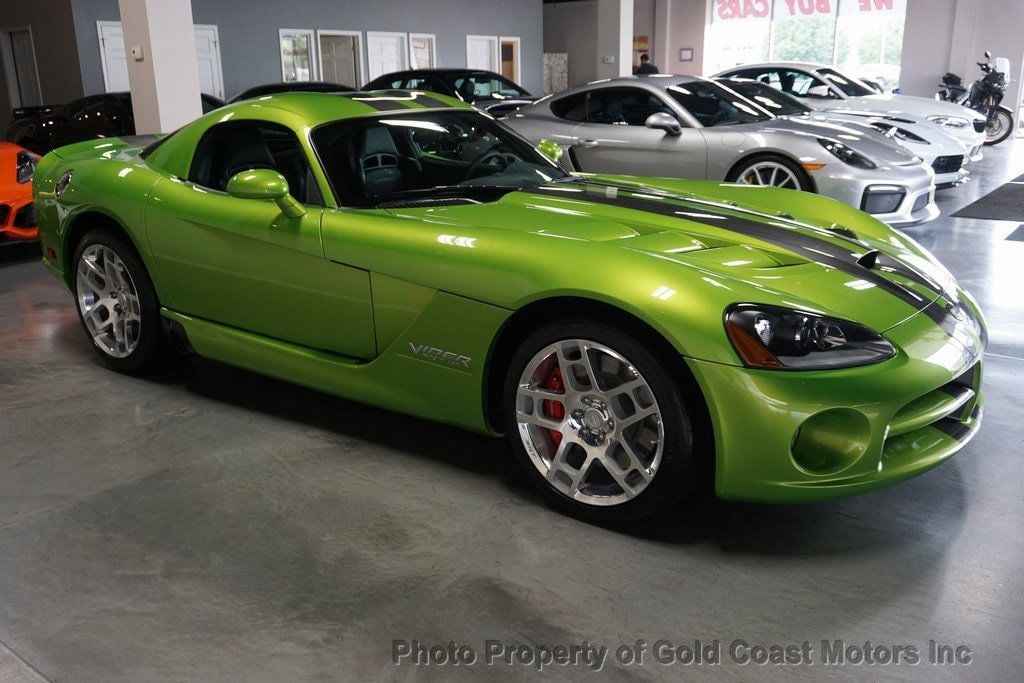 2008 Dodge Viper *Snakeskin Green Pearl* *Graphite Painted Stripes* *1-Owner* - 21559361 - 1